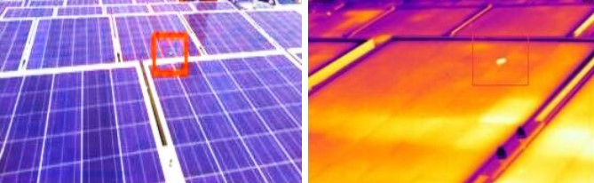 Infrared Thermal Camera For Solar Panel Detection